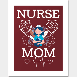 Certified Nurses Day Nurse Life with  mom Posters and Art